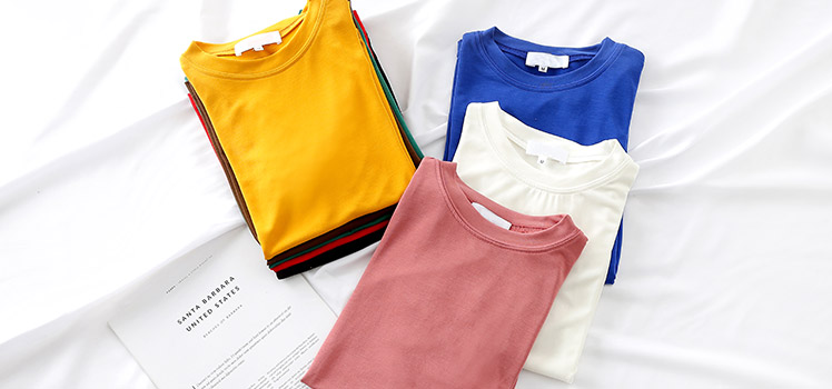 阜新夏季T恤衫定做要选对材质